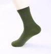 Thickened street stall military green labor protection sturdy and wear-resistant socks, imitation hand-sewn cheap socks for the elderly and men's socks wholesale Item Picture